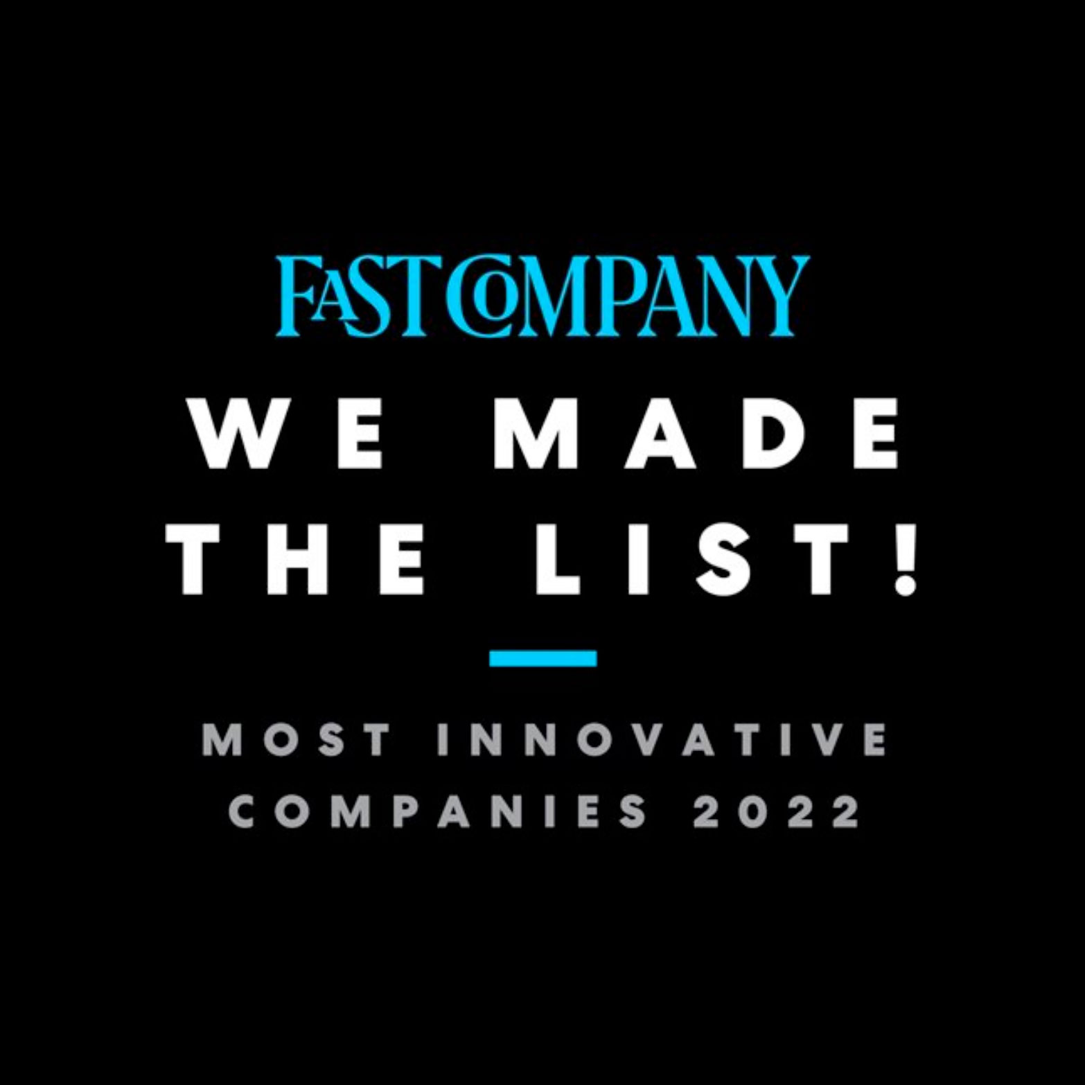 AMERICAN CONNECTION PROJECT ON WORLD’S 50 MOST INNOVATIVE COMPANIES LIST